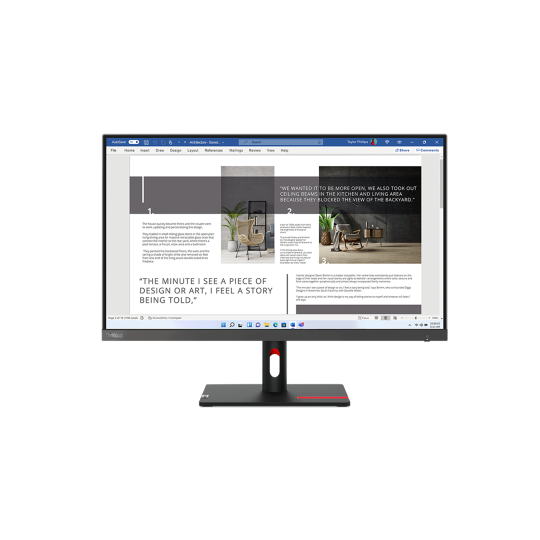 Lenovo ThinkVision T24i-30 - 63CFMATXUK