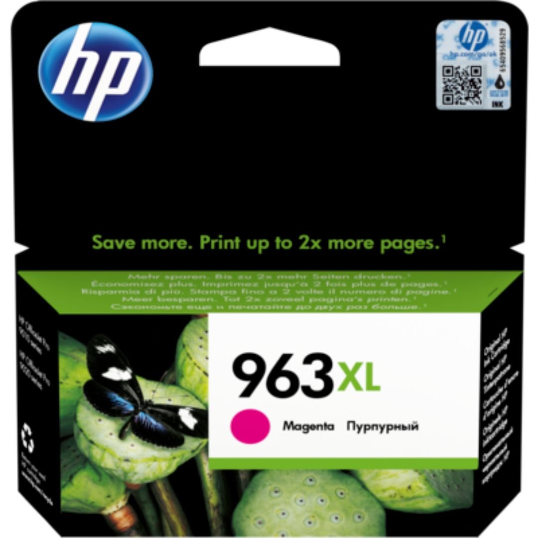 HP 963XL High Yield Magenta Original Ink Cartridge - 3JA28AE