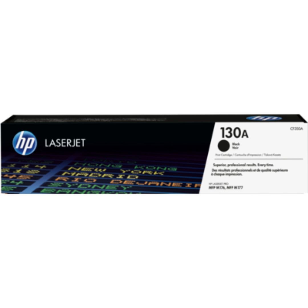 HP 130A Black Original Toner Cartridge - CF350A