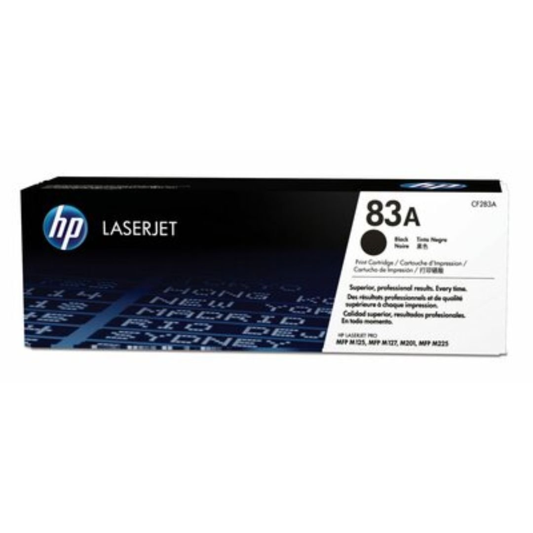 HP 83A Black Original LaserJet Toner Cartridge - CF283A