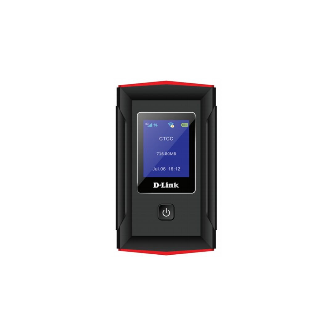  D-Link 4G Mifi with LCD,150 Mbps, 3000Mah, red - DWR-932M/A2