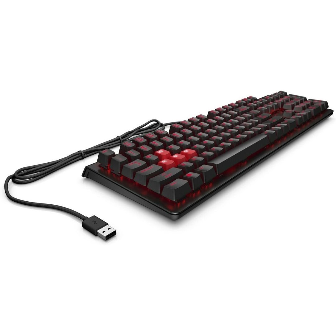 HP Encoder Gaming Red Keyboard - 6YW76AA