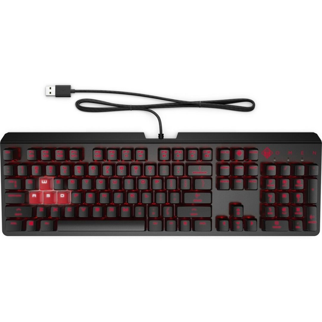 HP Encoder Gaming Red Keyboard - 6YW76AA