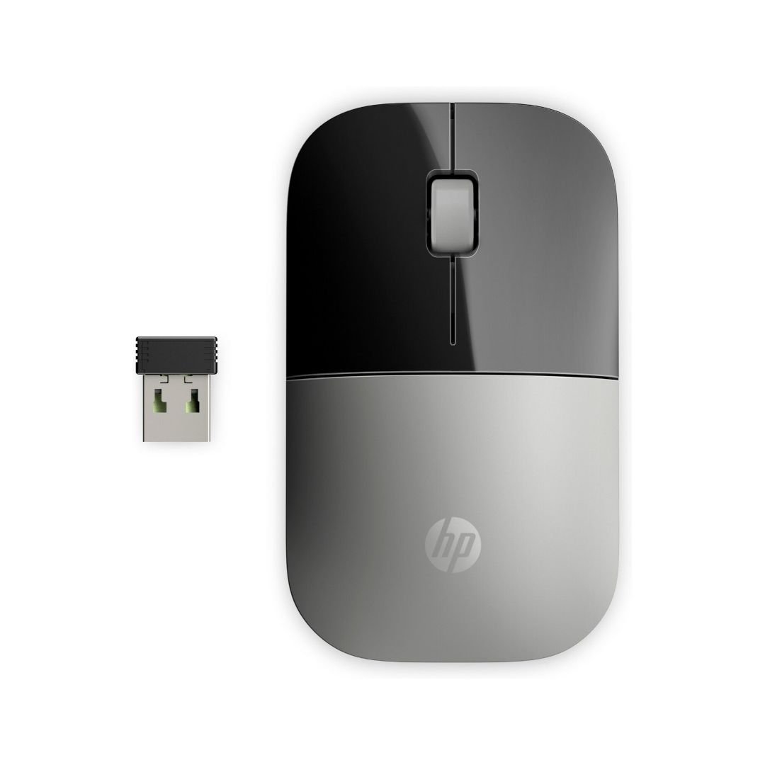 HP Z3700 Silver Wireless Mouse - X7Q44AA