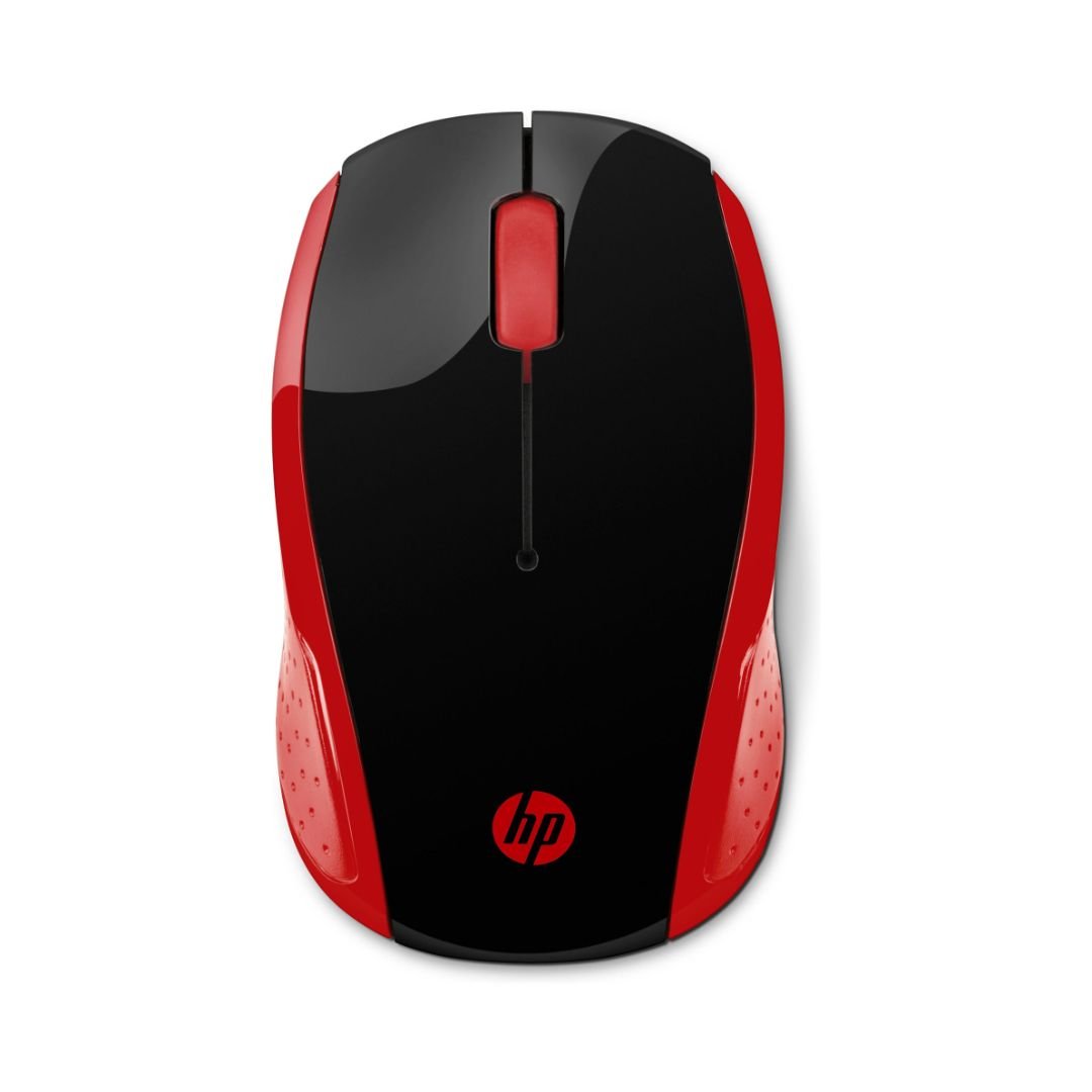 HP 200 Emprs Red Wireless Mouse - 2HU82AA