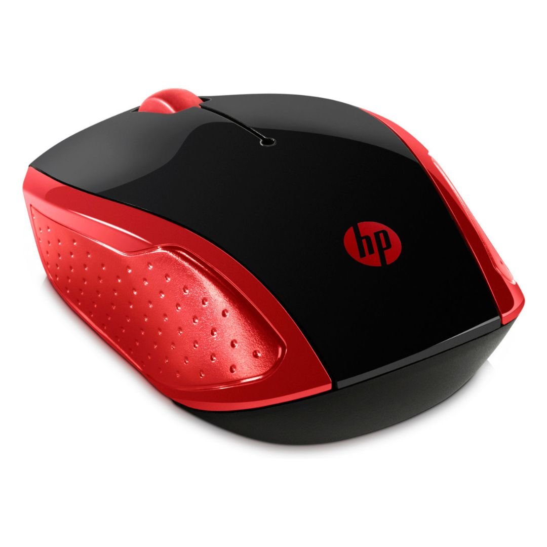 HP 200 Emprs Red Wireless Mouse - 2HU82AA