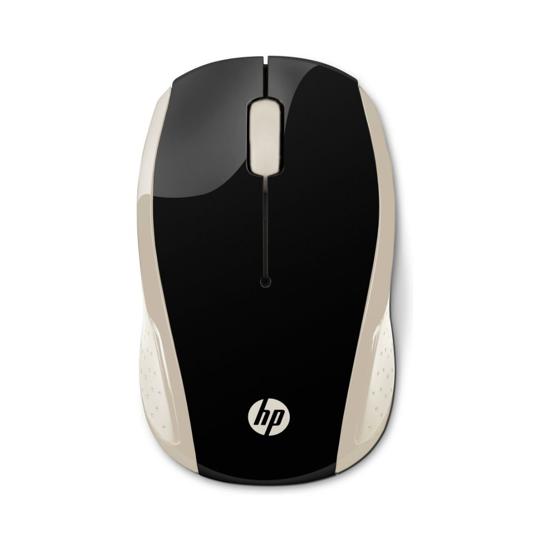 HP 200 Silk Gold Wireless Mouse - 2HU83AA