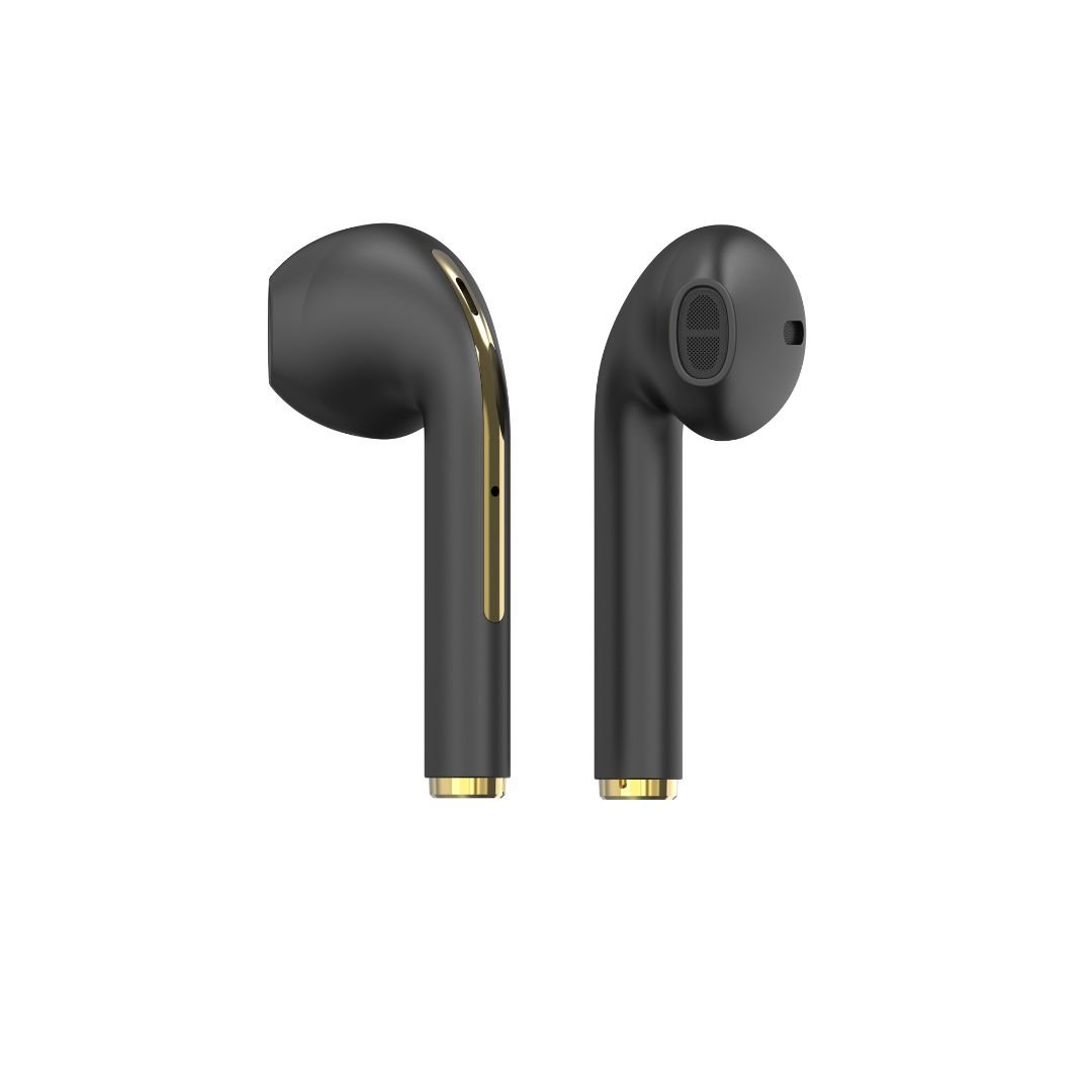 Platinum SPARKLE Series TWS Wireless Earphones - Black - P-TWSSPRKBK