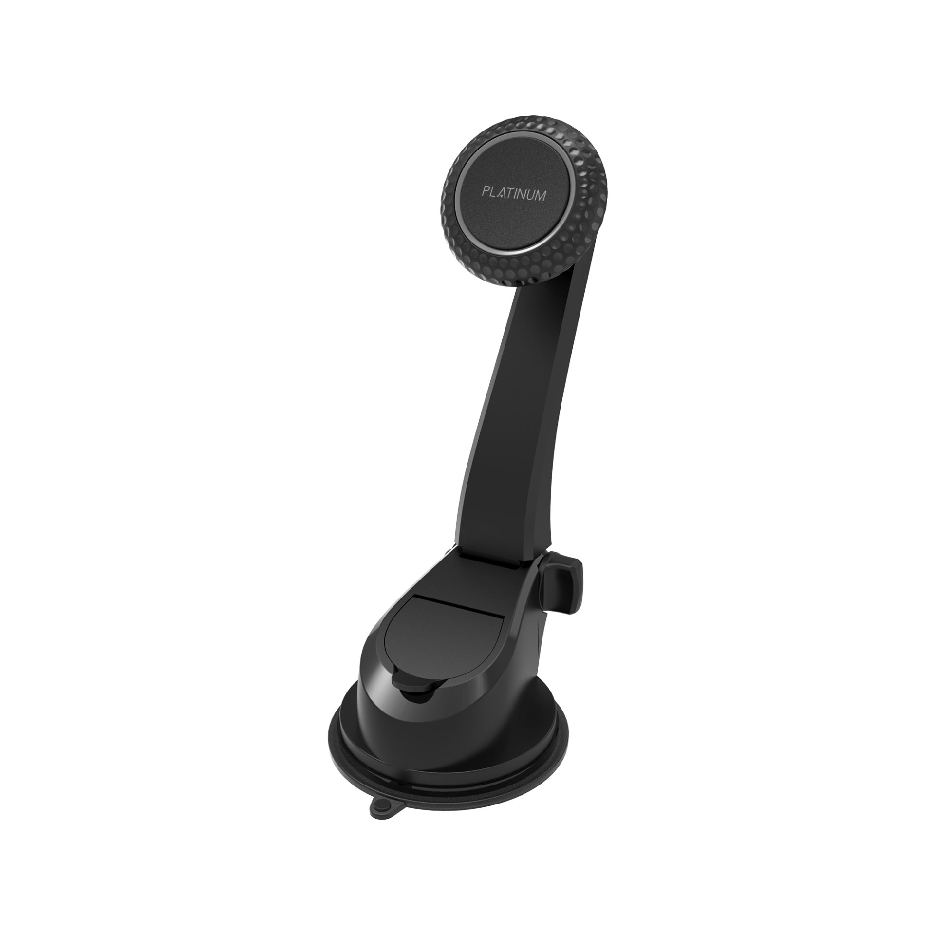 Platinum CURVE Series Magentic Car Holder - Black - P-MCHCUVBK