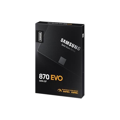 Samsung 870 EVO 500GB Solid State Drive SSD - MZ-77E500BW