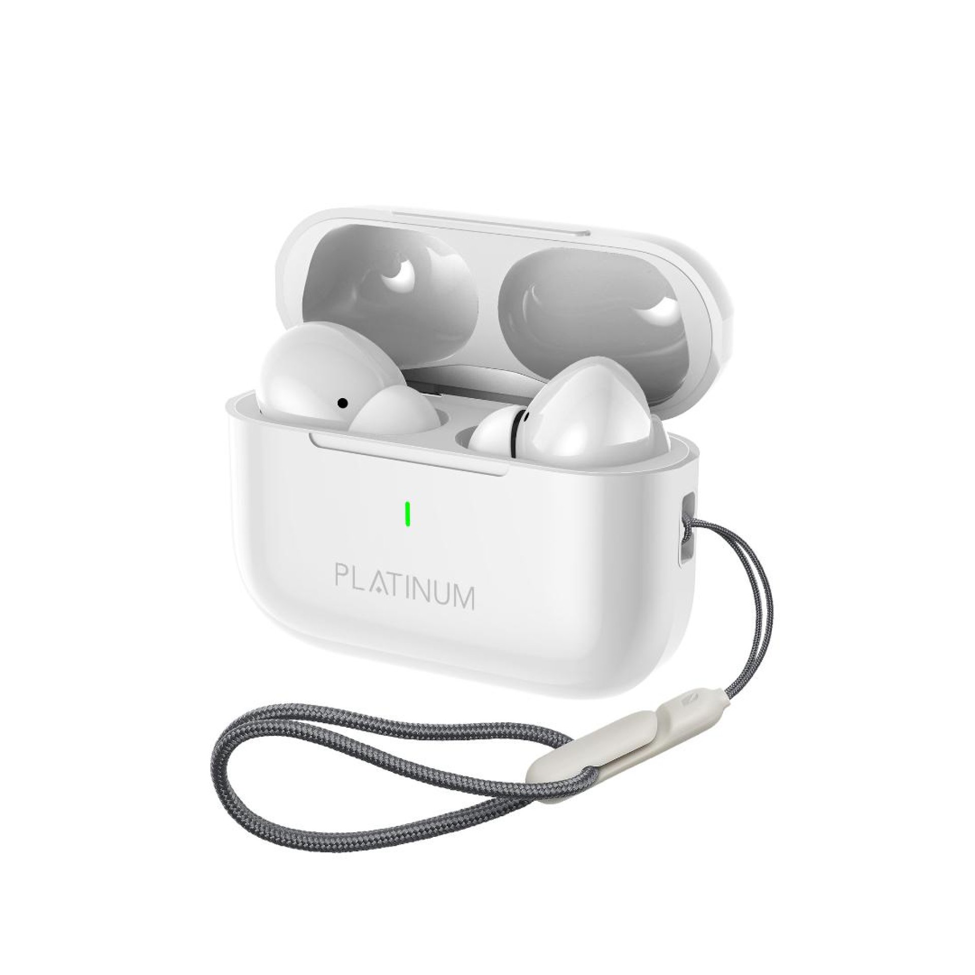 Platinum ITAL PRO TWS Wireless Earphones - White - P-TWSVITPROW