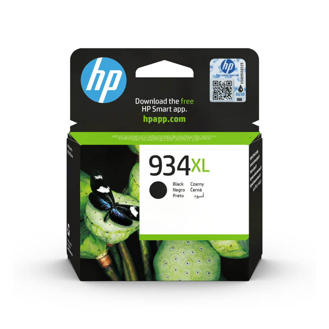 HP 934XL High Yield Black Original Ink Cartridge (C2P23AE)