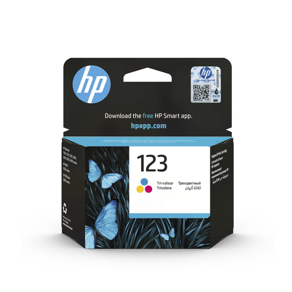 HP 123 Tri-color Ink Cartridge - F6V16AE