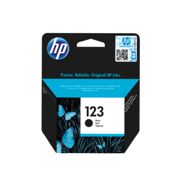 HP 123 Black Ink Cartridge - F6V17AE