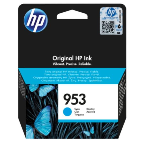 HP 953 High Yield Cyan Ink Cartridge - F6U12AE