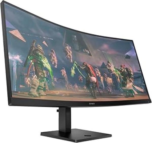 OMEN by HP 34 inch WQHD 165Hz Curved Gaming Monitor - 780K8AA