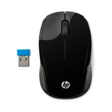 HP 200 Black Wireless Mouse - X6W31AA