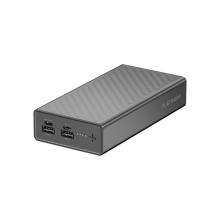 Platinum FLARE Series Power Bank 20000mAh - Black - P-PBFLR20BK