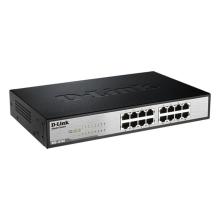 D-Link DGS-1016C 16 port 10-100-1000Base-T unmanaged gigabit switch UK plug - rackmountable - DGS-1016C