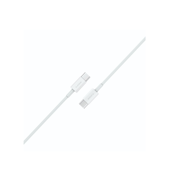 Platinum VITAL Series Cable PD Type-C-Type-C 2M - White - P-CBVTCC2WH