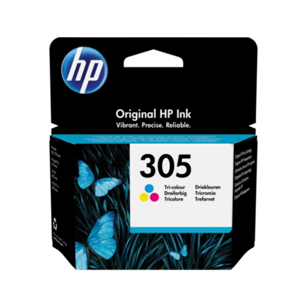 HP 305 Tri-color Original Ink Cartridge - 3YM60AE