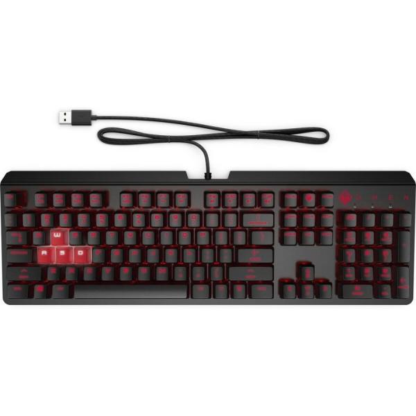 HP Encoder Gaming Red Keyboard - 6YW76AA