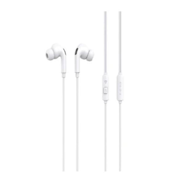 Platinum VITAL Series Wired Earphones 3.5mm - Whiter