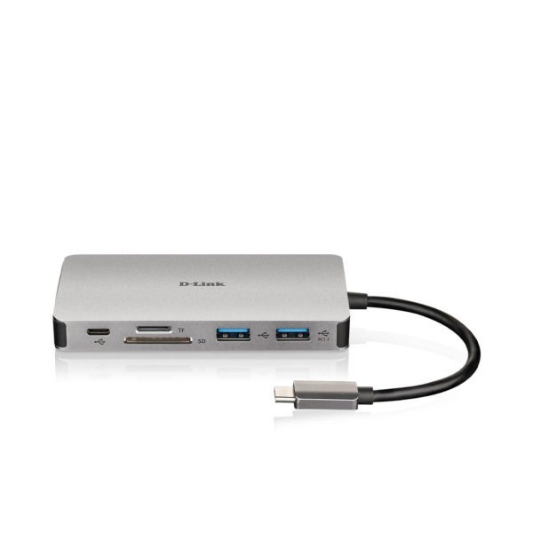 D link 9-in-1 USB-C Hub with HDMI/VGA/Ethernet/Card Reader/Power-DUB-M910