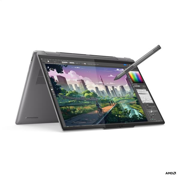 Lenovo Yoga 7 2-in-1 14AHP9 - AMD Ryzen 7 8840HS - 16GB RAM - 1TB SSD - 14 inches WUXGA OLED Touch Display - Windows 11 Home - 83DK0080AX
