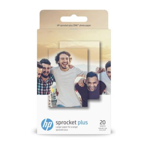 HP ZINK PHOTO PAPER 20 SHT 5.8