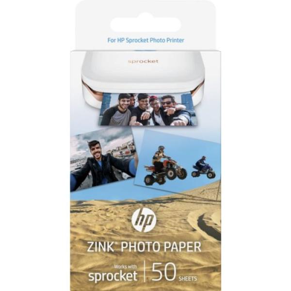 HP ZINK STICKY BACK PHOTO PAPER