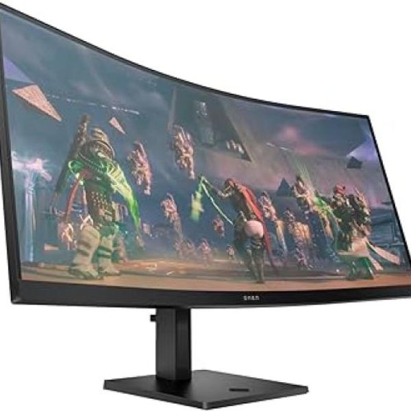 OMEN by HP 34 inch WQHD 165Hz Curved Gaming Monitor - 780K8AA